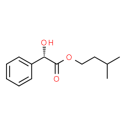 ChemSpider 2D Image | 3-Methylbutyl (2S)-hydroxy(phenyl)acetate | C13H18O3