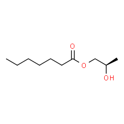 ChemSpider 2D Image | (2R)-2-Hydroxypropyl heptanoate | C10H20O3