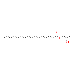 ChemSpider 2D Image | (2R)-2-Hydroxypropyl palmitate | C19H38O3