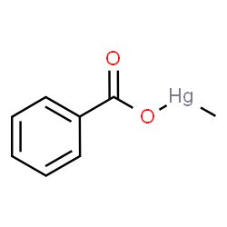 ChemSpider 2D Image | methylmercury benzoate | C8H8HgO2