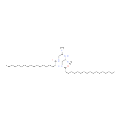 ChemSpider 2D Image | N,N'-{Iminobis[2-(1-aziridinyl)-2,1-ethanediyl]}dioctadecanamide | C44H87N5O2