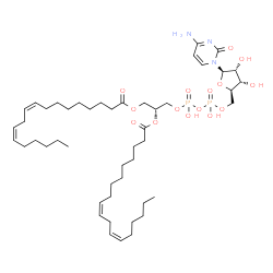 ChemSpider 2D Image | CDP-1,2-dilinoleoyl-sn-glycerol | C48H81N3O15P2