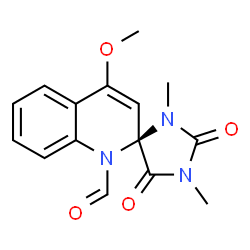 ChemSpider 2D Image | (-)-spiroreticulatine | C15H15N3O4