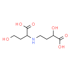 ChemSpider 2D Image | N-(3-Carboxy-3-hydroxypropyl)homoserine | C8H15NO6