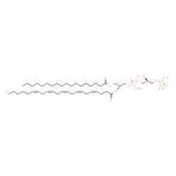ChemSpider 2D Image | (21R,27S)-24,27,30,30-Tetrahydroxy-24,30-dioxido-18-oxo-19,23,25,29-tetraoxa-24lambda~5~,30lambda~5~-diphosphatriacontan-21-yl (4Z,7Z,10Z,13Z,16Z)-4,7,10,13,16-docosapentaenoate | C46H82O13P2