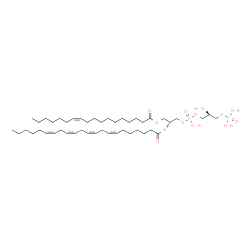 ChemSpider 2D Image | (7Z,21R,27S)-24,27,30,30-Tetrahydroxy-24,30-dioxido-18-oxo-19,23,25,29-tetraoxa-24lambda~5~,30lambda~5~-diphosphatriacont-7-en-21-yl (7Z,10Z,13Z,16Z)-7,10,13,16-docosatetraenoate | C46H82O13P2