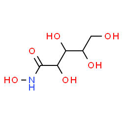 ChemSpider 2D Image | (2r,3r,4r)-N,2,3,4,5-Pentakis(Oxidanyl)pentanamide | C5H11NO6