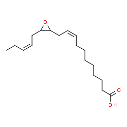 ChemSpider 2D Image | (9Z)-11-{(2S,3S)-3-[(2Z)-2-Penten-1-yl]-2-oxiranyl}-9-undecenoic acid | C18H30O3
