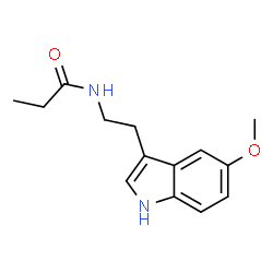 ChemSpider 2D Image | N-PROPIONYL-5-METHOXYTRYPTAMINE | C14H18N2O2