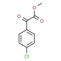 ChemSpider 2D Image | Methyl (4-chlorophenyl)(oxo)acetate | C9H7ClO3