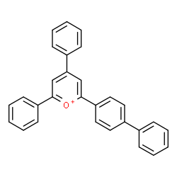 ChemSpider 2D Image | 2-(4-Biphenylyl)-4,6-diphenylpyrylium | C29H21O