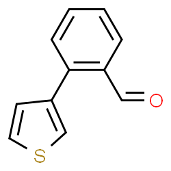 ChemSpider 2D Image | 2-(3-Thienyl)benzaldehyde | C11H8OS