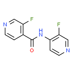 ChemSpider 2D Image | 3-Fluoro-N-(3-fluoro-4-pyridinyl)isonicotinamide | C11H7F2N3O
