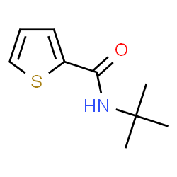 ChemSpider 2D Image | N-tert-butyl-2-thiophenecarboxamide | C9H13NOS