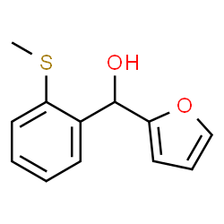 ChemSpider 2D Image | 2-Furyl[2-(methylsulfanyl)phenyl]methanol | C12H12O2S