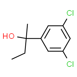 ChemSpider 2D Image | 2-(3,5-Dichlorophenyl)-2-butanol | C10H12Cl2O