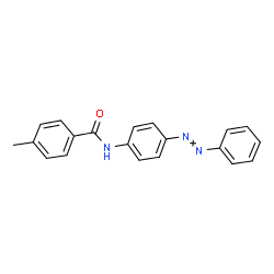 ChemSpider 2D Image | 4-methyl-N-[4-(phenyldiazenyl)phenyl]benzamide | C20H17N3O