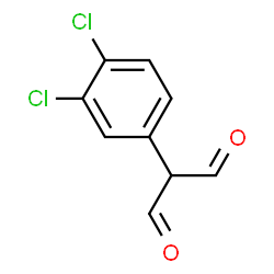 ChemSpider 2D Image | (3,4-Dichlorophenyl)malonaldehyde | C9H6Cl2O2