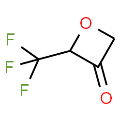 ChemSpider 2D Image | 2-(Trifluoromethyl)-3-oxetanone | C4H3F3O2