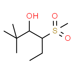 ChemSpider 2D Image | 2,2-Dimethyl-4-(methylsulfonyl)-3-hexanol | C9H20O3S