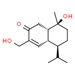 ChemSpider 2D Image | 3-oxo-15-hydroxy-T-muurolol | C15H24O3