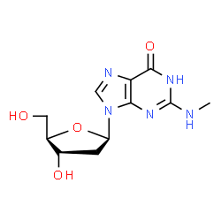 ChemSpider 2D Image | 2'-Deoxy-N-methylguanosine | C11H15N5O4