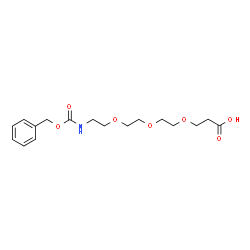ChemSpider 2D Image | 3-Oxo-1-phenyl-2,7,10,13-tetraoxa-4-azahexadecan-16-oic acid | C17H25NO7