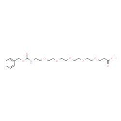 ChemSpider 2D Image | 3-Oxo-1-phenyl-2,7,10,13,16,19-hexaoxa-4-azadocosan-22-oic acid | C21H33NO9