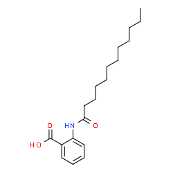 ChemSpider 2D Image | 2-dodecanamidobenzoic acid | C19H29NO3