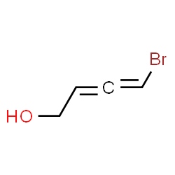 ChemSpider 2D Image | 4-Bromo-2,3-butadien-1-ol | C4H5BrO