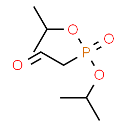 ChemSpider 2D Image | Diisopropyl (2-oxoethyl)phosphonate | C8H17O4P