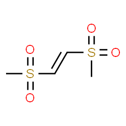 ChemSpider 2D Image | (E)-1,2-Bis(methylsulfonyl)ethene | C4H8O4S2