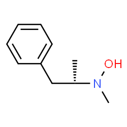 ChemSpider 2D Image | (2S)-N-Hydroxy-N-methyl-1-phenyl-2-propanamine | C10H15NO