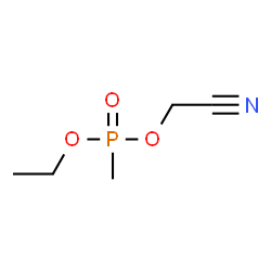 ChemSpider 2D Image | Cyanomethyl ethyl methylphosphonate | C5H10NO3P