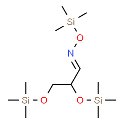 ChemSpider 2D Image | (1E)-N,2,3-Tris[(trimethylsilyl)oxy]-1-propanimine | C12H31NO3Si3