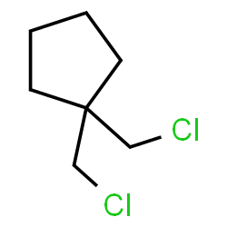 ChemSpider 2D Image | 1,1-Bis(chloromethyl)cyclopentane | C7H12Cl2