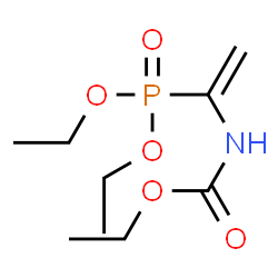 ChemSpider 2D Image | Diethyl {1-[(ethoxycarbonyl)amino]vinyl}phosphonate | C9H18NO5P