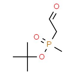 ChemSpider 2D Image | 2-Methyl-2-propanyl methyl(2-oxoethyl)phosphinate | C7H15O3P