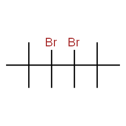 ChemSpider 2D Image | 3,4-Dibromo-2,2,3,4,5,5-hexamethylhexane | C12H24Br2