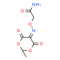 ChemSpider 2D Image | Dimethyl [(2-amino-2-oxoethoxy)imino]malonate | C7H10N2O6