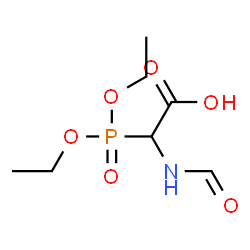ChemSpider 2D Image | (Diethoxyphosphoryl)(formamido)acetic acid | C7H14NO6P