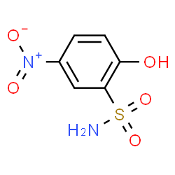 ChemSpider 2D Image | 2-Hydroxy-5-nitrobenzenesulfonamide | C6H6N2O5S