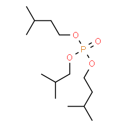 ChemSpider 2D Image | Isobutyl bis(3-methylbutyl) phosphate | C14H31O4P