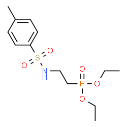 ChemSpider 2D Image | Diethyl (2-{[(4-methylphenyl)sulfonyl]amino}ethyl)phosphonate | C13H22NO5PS