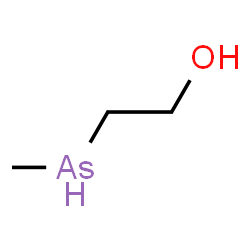 ChemSpider 2D Image | 2-(Methylarsino)ethanol | C3H9AsO