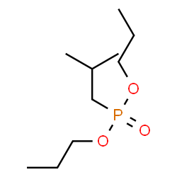 ChemSpider 2D Image | Dipropyl isobutylphosphonate | C10H23O3P