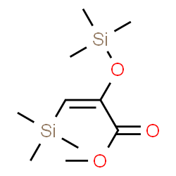 ChemSpider 2D Image | Methyl (2E)-3-(trimethylsilyl)-2-[(trimethylsilyl)oxy]acrylate | C10H22O3Si2