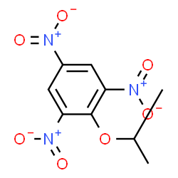 ChemSpider 2D Image | 2-Isopropoxy-1,3,5-trinitrobenzene | C9H9N3O7