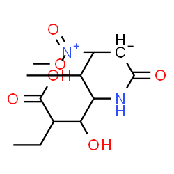 ChemSpider 2D Image | 2-[(5-Carboxy-4-hydroxy-2-methyl-3-heptanyl)amino]-1-[methoxy(oxo)ammonio]-2-oxoethanide | C12H22N2O6
