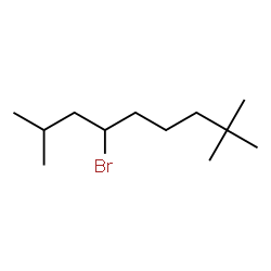 ChemSpider 2D Image | 6-Bromo-2,2,8-trimethylnonane | C12H25Br